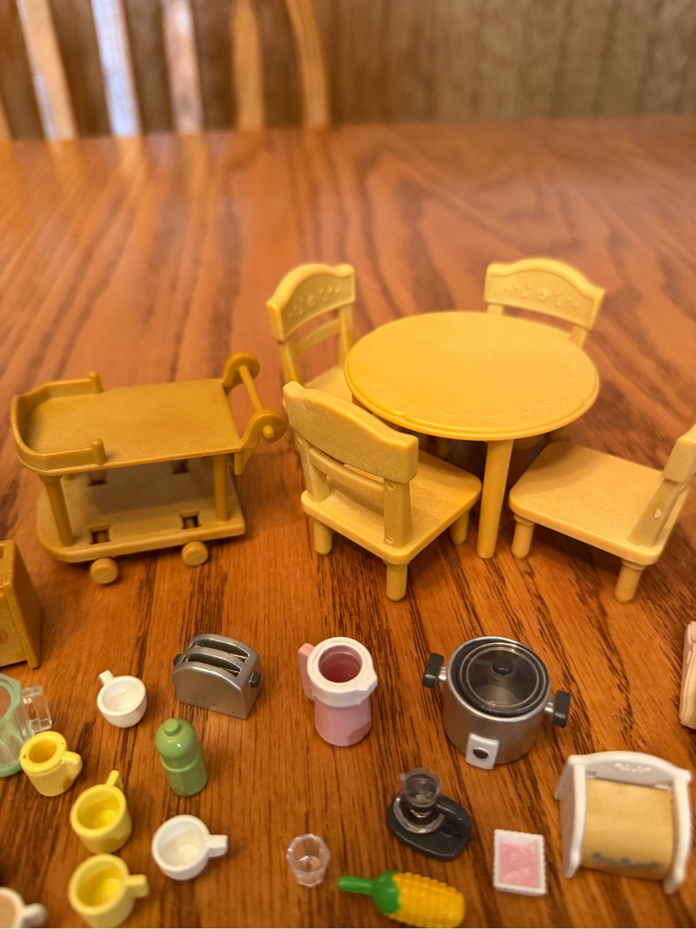 Calico Critters Sylvanian Families Food Kitchen Dishes Utensils Accessories Lot - Picture 6 of 7